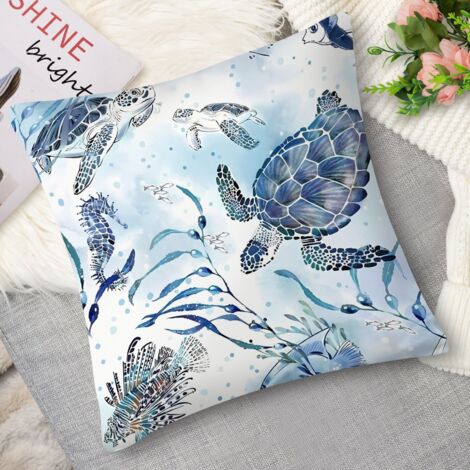Coussin décoratif sirène rétro, légendaire