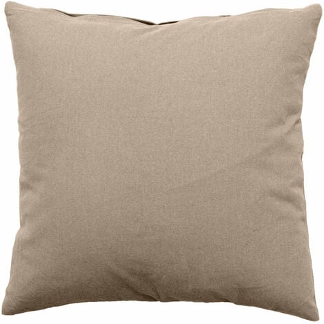 HOMEMAISON déhoussable 40 x 40 cm LOLA 100% coton coloris NATUREL