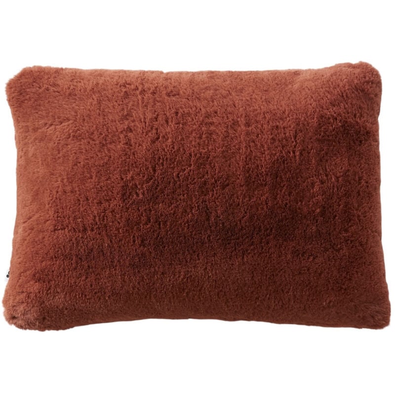 L'effet Papillon - Coussin Déhoussable 40 x 60 cm en Fausse Fourrure – Renard