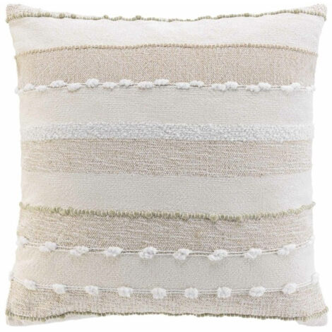 Coussin déhoussable 60 x 60 cm – Coton/Polyester fantaisie – Modèle Santos
