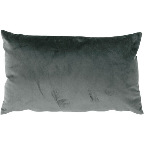 Coussin déhoussable en velours uni