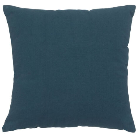 Coussin Déhoussable "Jovi" 38x38cm Bleu Égéen