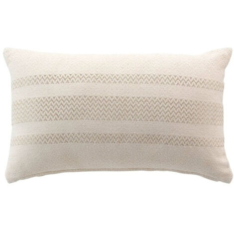 Coussin déhoussable Naturel 30x50 cm