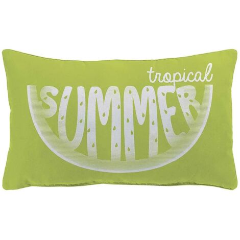 Coussin déhoussable Pacifique summer anis
