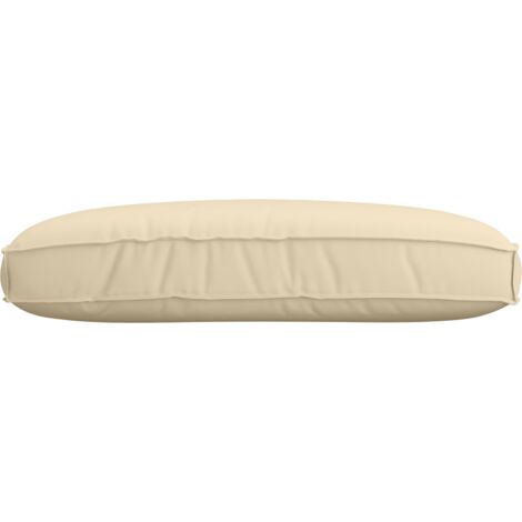 Coussin d'extérieur，Coussin pour assise de palette Beige 120 x 80 x 12 cm CFW784033