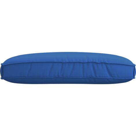 Coussin d'extérieur，Coussin pour assise de palette Bleu royal 120 x 80 x 12 cm CFW509133