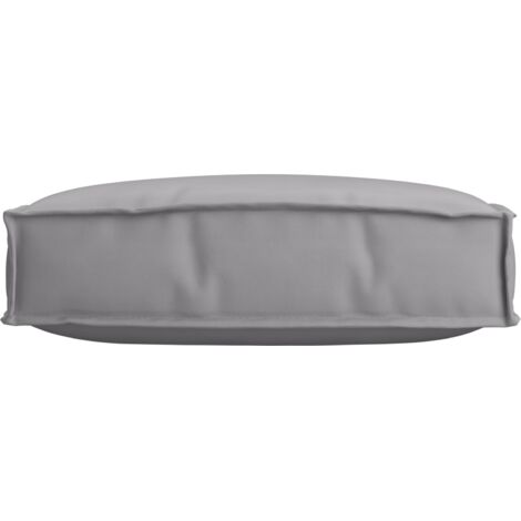 Coussin d'extérieur，Coussin pour assise de palette Gris 60 x 60 x 12 cm CFW986862