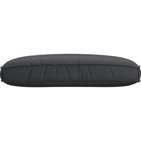 Coussin d'extérieur，Coussin pour assise de palette Noir 120 x 80 x 12 cm CFW179518