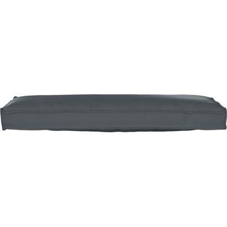 Coussin d'extérieur，Coussin pour banc de palette Anthracite 120 x 40 x 8 cm CFW885920