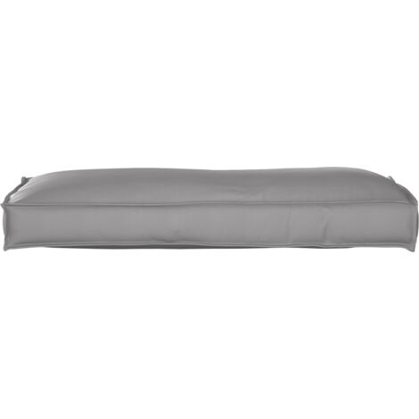Coussin d'extérieur,Coussin pour dossier de palette Gris 120 x 40 x 12 cm CFW182797