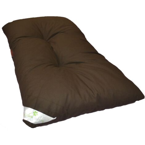 Coussin d'intérieur pour chien marron grand modèle
