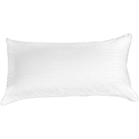 Coussin double fibre Housse Jacquard fermeté moyenne-élevée 120 cm
