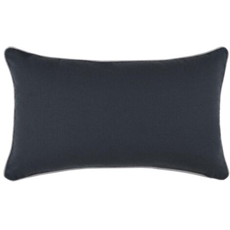 Coussin DUO 30x50 anthracite gris clair