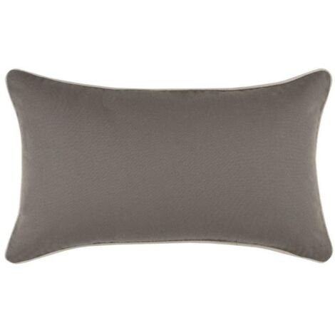 Coussin DUO 30x50 taupe beige clair