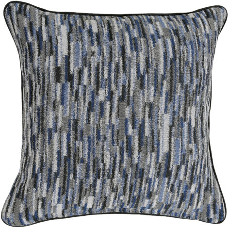 Coussin  - Effet Moucheté Bleu 45x45 cm