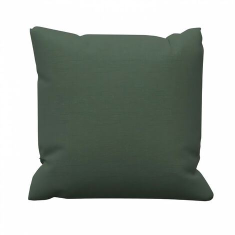 Coussin en coton 40x40 cm PANAMA kaki, par Soleil d'Ocre