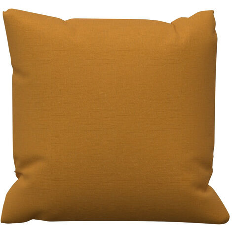 Coussin en coton 40x40 cm PANAMA moutarde, par Soleil d'Ocre