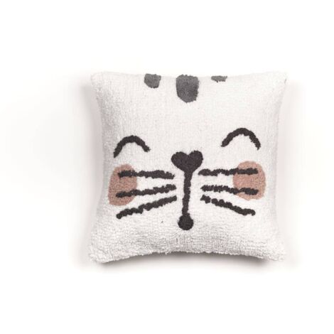 Coussin en coton pour enfants MAGIC JUNGLE, 40 x 40 cm