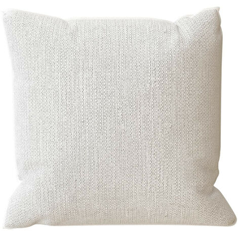 Coussin en coton recyclé 40x40 cm PIERRE gris, par Soleil d'Ocre