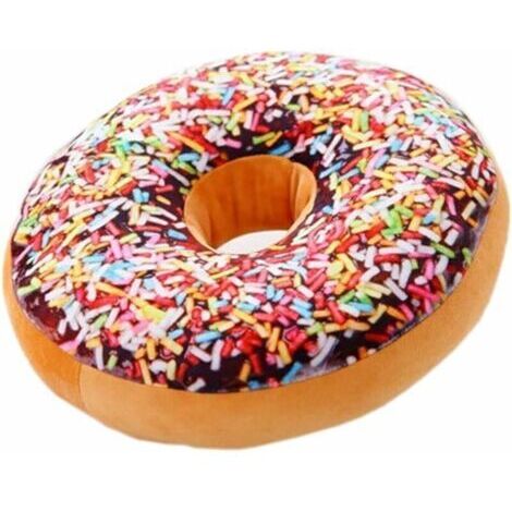 Coussin en forme de Doughnut rond rembourré, 4040cm Guazhuni