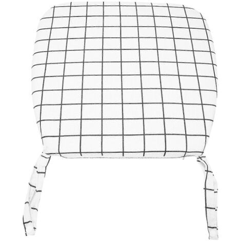 Coussin en lin à mémoire de forme pour chaise de salle à manger, chaise de dortoir, canapé, chaise de bureau, siège auto (image couleur)