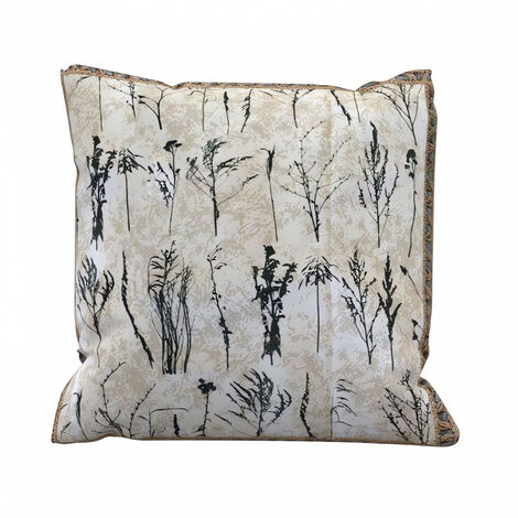 Coussin en pur coton 40x40 cm AMBRE, par Soleil d'Ocre