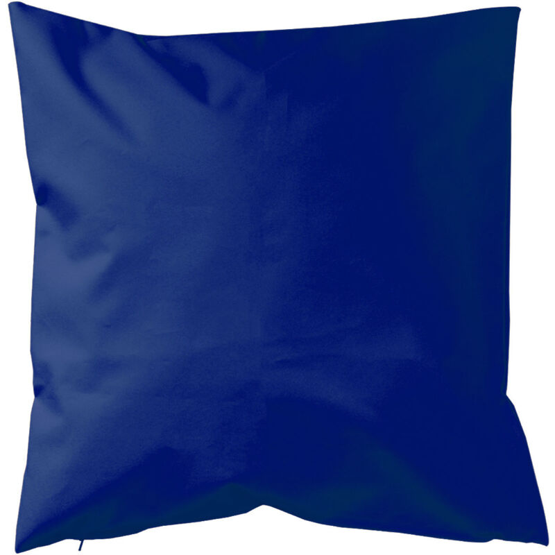 Coussin extérieur imperméable et déhoussable Bleu 70x70 cm