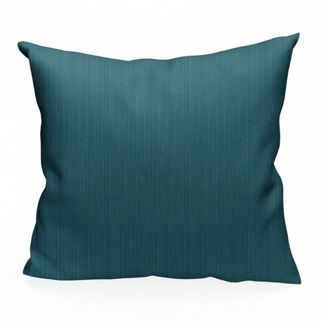 Coussin en velours 40x40 cm VELVET bleu canard, par Soleil d'ocre