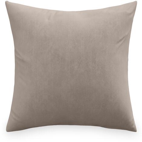 Coussin en velours - Housse et rembourrage - Mesmal Beige