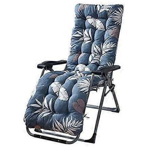 Coussin épais pour transat, doux et confortable, imprimé pour terrasse et jardin.