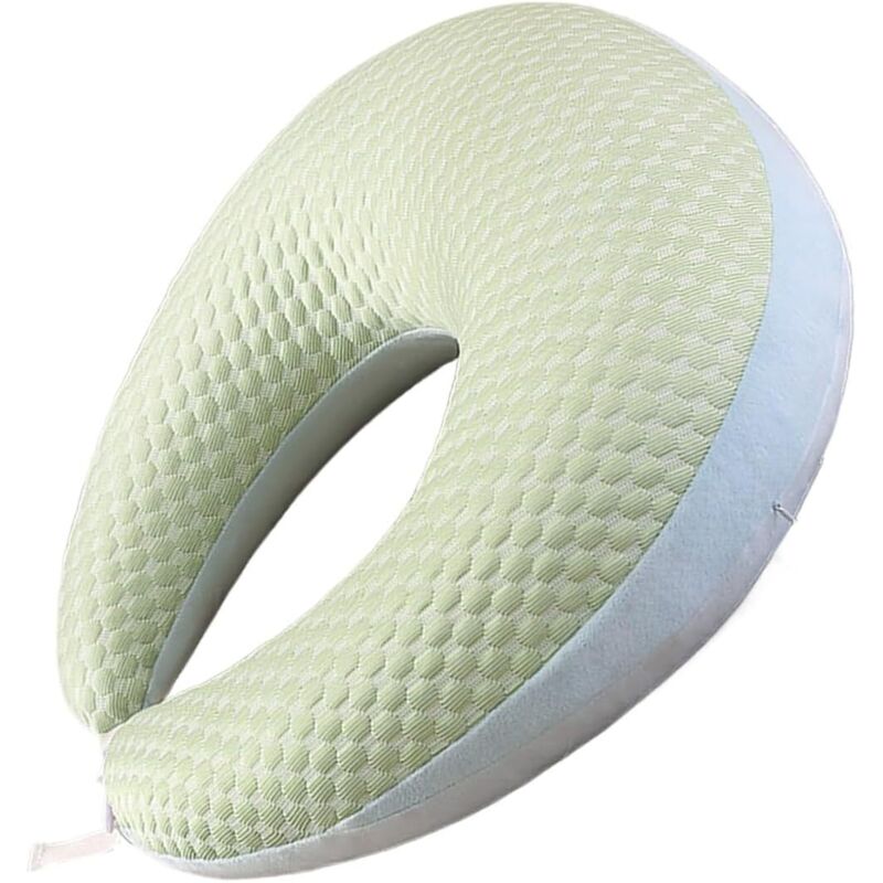 Coussin ergonomique 60x58 cm en forme U pour lecture, jeu ou artisanat, réduit fatigue bras, usage lit ou canapé