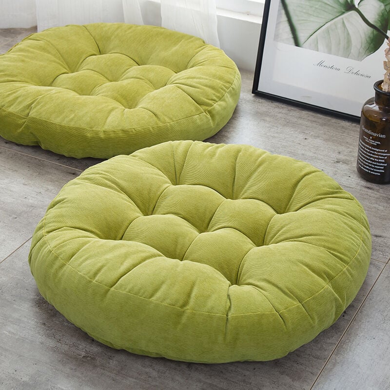 Coussin Fauteuil Suspendu 58cm Rotin Rond Confortable Exterieur imperméable pour Chaise de Jardin