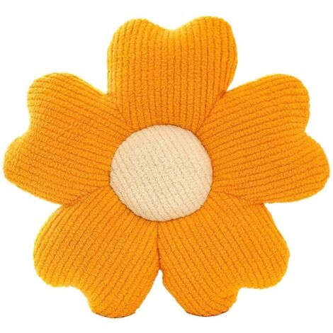 Coussin fleuri, Coussin en forme de fleur, Coussin de sol fleuri, D--