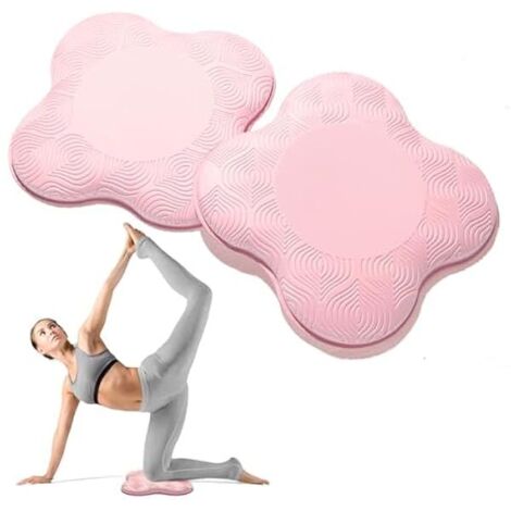 Coussin Genou Et Coude - Mousse Haute Densité 15 mm - Pour Yoga Pilates Jardinage - Non Glissant - Lot De 2
