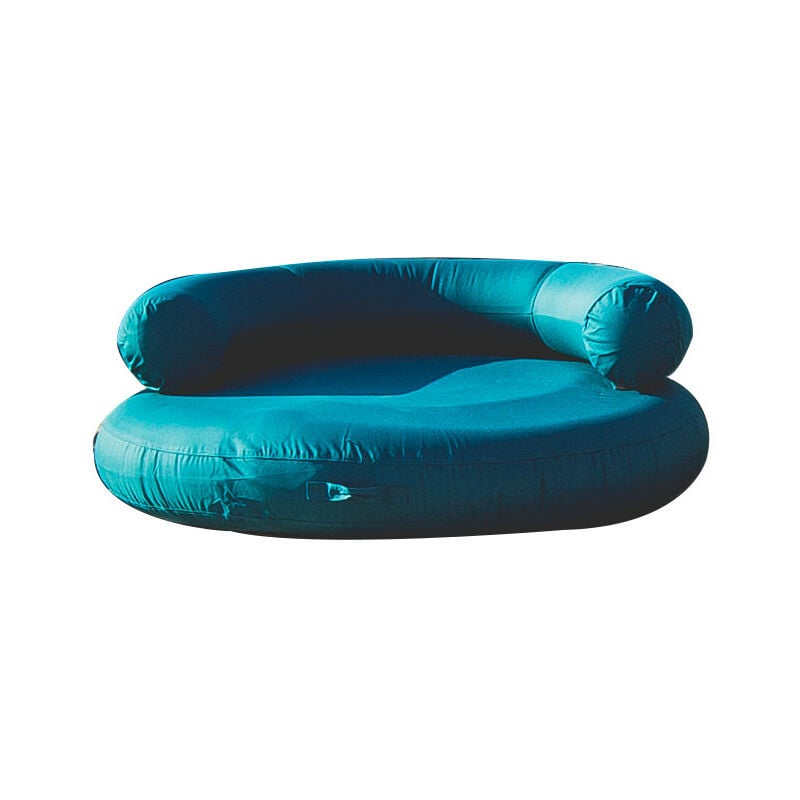 Link - coussin gonflable island plus bleu 108012B
