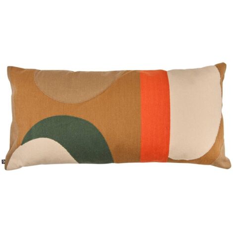 Coussin Hary marron caramel 75x35cm - Atmosphera créateur d'intérieur