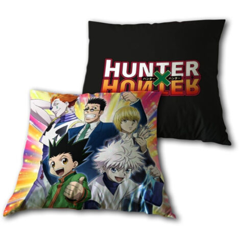 Coussin Hunter x Hunter - 5 personnages - 35x35 cm