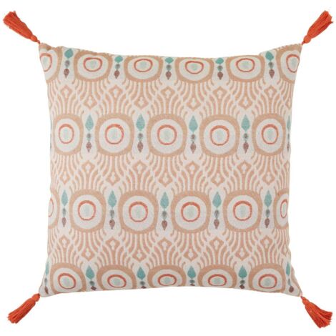 Coussin Ikat jacquard 50x50cm - Atmosphera créateur d'intérieur