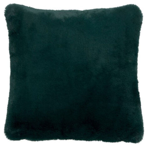 Coussin Imitation Fourrure "Cutie" 45x45cm Vert