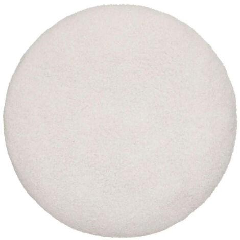 Coussin Imitation Fourrure "Sublima" 40cm Blanc