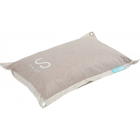 Coussin IN & OUT 75 x 55 x16 cm couleur taupe pour chien - zolux - Taupe