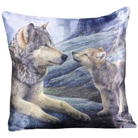 Coussin les freres loup 42 cm