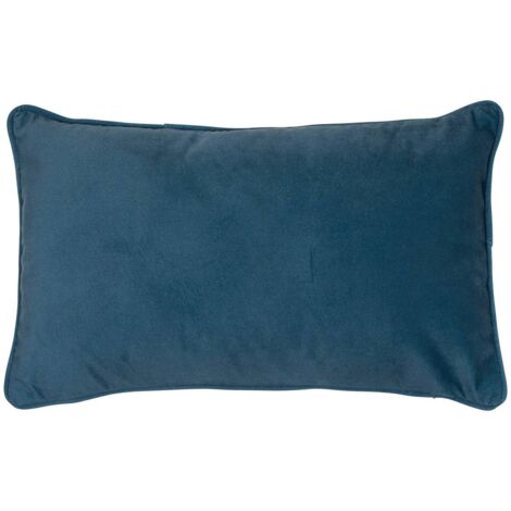 Coussin Lilou bleu egéen 50x30cm - Atmosphera créateur d'intérieur