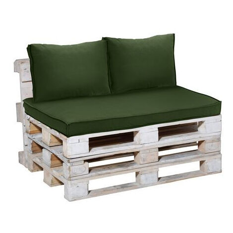 Coussin Loneta ECO 120 x 80 cm - MADISON Série Palette - Vert