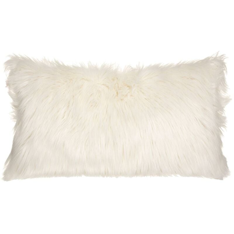 Coussin rectangulaire Oslo blanc ivoire 35x75cm Atmosphera créateur d'intérieur