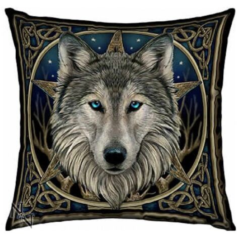 Coussin Loup 53 cm