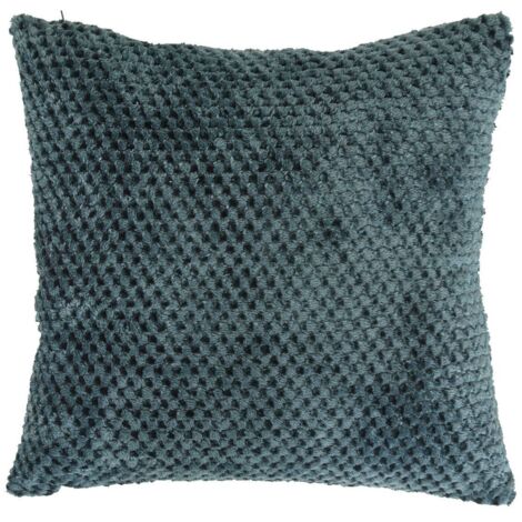 Coussin Lyno bleu 40x40cm - Atmosphera créateur d'intérieur
