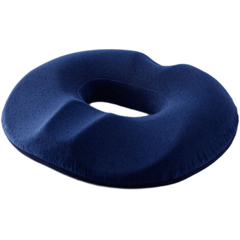 Coussin mémoire de forme pour chaise bureau, siège voiture, soulagement hémorroïdes et grossesse