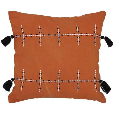 Coussin Mira 40x40cm terracotta - Atmosphera créateur d'intérieur