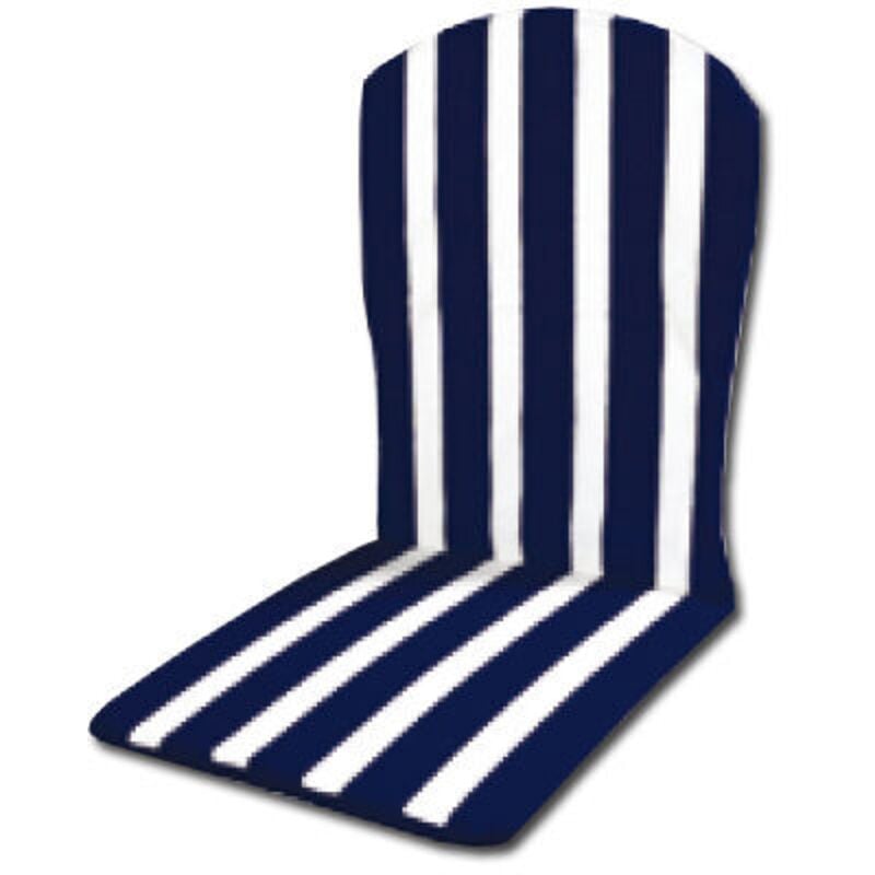 Fplus - Coussin Monobloc Beach High Bleu Blanc 95x42x2,5 cm 20505